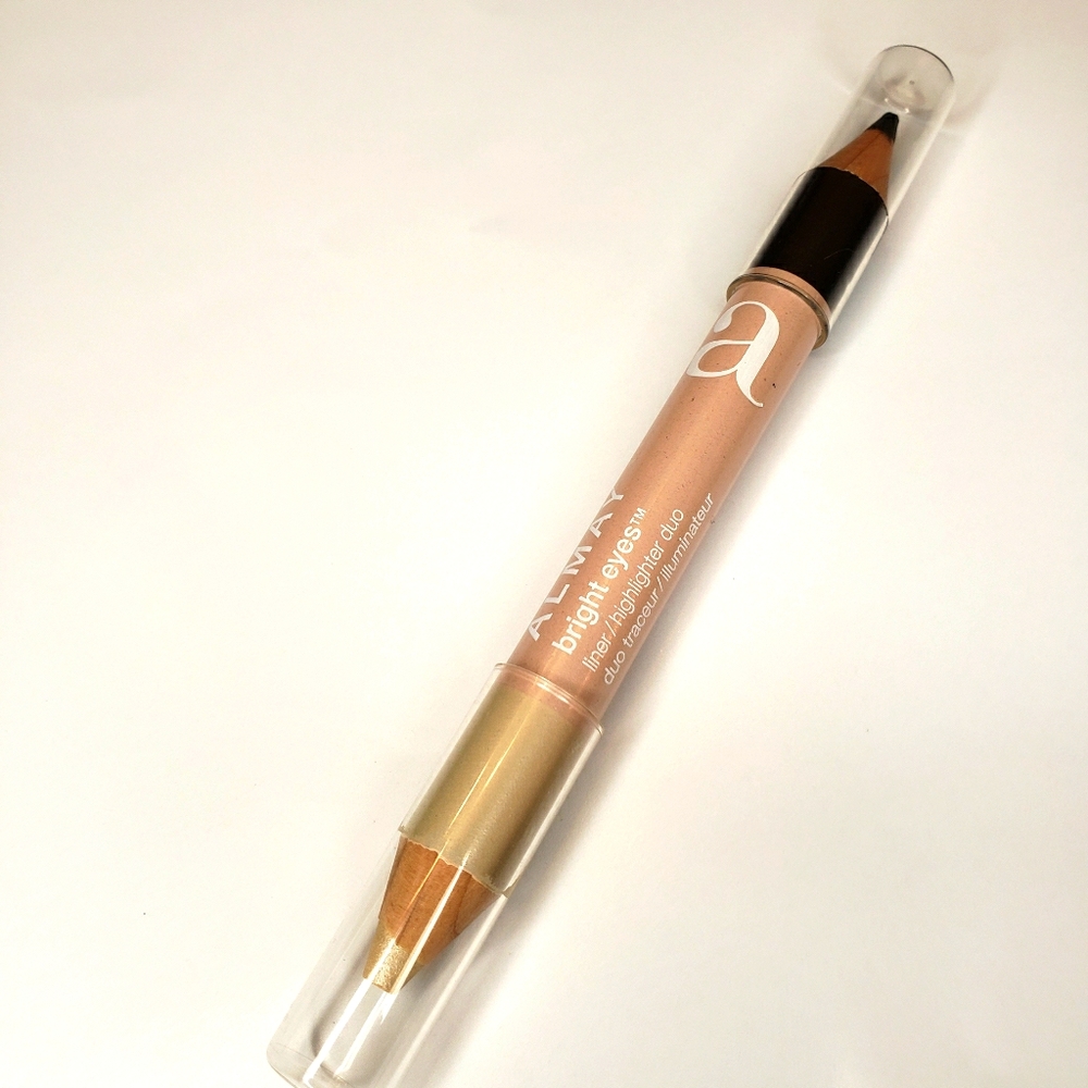 Bright Eyes Liner/Highlighter Duo Soft Blk& Champ